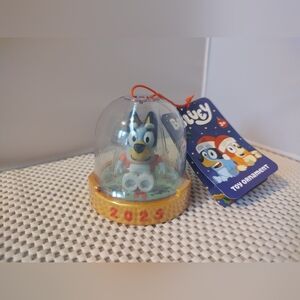 Bluey 2025 Toy Ornament 1 Figure, Bauble Vessel NWT
